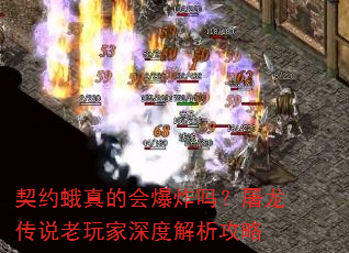 契约蛾真的会爆炸吗?屠龙传说老玩家深度解析攻略 契约蛾真的会爆炸吗?屠龙传说老玩家深度解析攻略